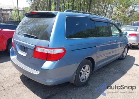 2006 Honda Odyssey Ex z USA, uszkodzony, nr VIN 5FNRL38426B099308